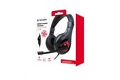 Spill - Tilbehør - BigBen Interactive Stereo Gaming Headset V1 - Black/Red - Wired Headset - Nintendo Switch - SWITCHHEADSETV1