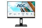 Skjerm - 27" AOC U27P2CA - 3840x2160 (4K) - 60Hz - IPS - 65W USB-C - U27P2CA
