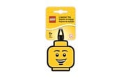 Kabelordner/Kabelstrømpe - Euromic LEGO Classic Bag Tag/Luggage tag ICONIC BOY FACE packed on printed card - 4006151-51167