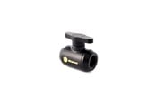 DIY Vannkjøling - Bitspower Matt Black Mini Valve With Black Handle - BP-MVV-MBK