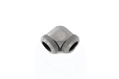 DIY Vannkjøling - Bitspower Black Sparkle Enhance 90-Degree Dual Multi-Link Adapter For OD 12MM - BP-BSE90DML