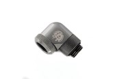 DIY Vannkjøling - Bitspower Black Sparkle Enhance Rotary G1/4" 90-Degree Multi-Link Adapter For OD 12MM - BP-BSE90RML