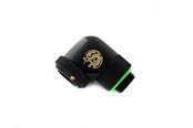 DIY Vannkjøling - Bitspower Matt Black Enhance Rotary G1/4" 90-Degree Multi-Link Adapter For OD 12MM - BP-MBE90RML