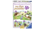 Puslespill - Ravensburger Sweet Garden Residents 2/4/6/8p - 10106952