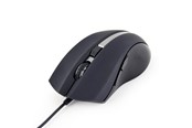 Mus - Gembird G-laser wired mouse - Mus - Laser - 6 - Svart - MUS-GU-02