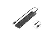 USB-hub - Conceptronic HUBBIES08B - hub USB-hub - Svart - HUBBIES08B