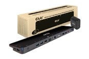 Dokkingstasjon - Club 3D Triple Display Dynamic PD Charging Dock - docking station - USB-C - VGA HDMI DP - GigE - CSV-1564W65