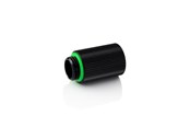 DIY Vannkjøling - Bitspower G1/4" IG1/4" Extender Fitting - 25MM (Glorious Black) (2 PCS ) - TA-F62-GB