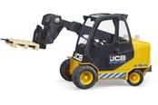 Leketøysbil - Bruder JCB Telefork with pallet - BR2512