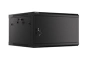 Rackskap - Lanberg WF01-6606-00B - 6U - Wall Mount Rack Cabinet - WF01-6606-00B
