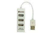 USB-hub - Vakoss TC-234UX - hub - 4 ports USB-hub - 4 porter - Hvit - TC-234UX
