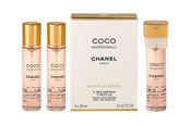 Parfyme & Dufter - Chanel Coco Mademoiselle Gift Set - 3 x 20 ml - 3145891160406