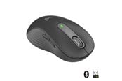 Mus - Logitech Signature M650 Large Wireless Graphite (Left Handed) - Mus - Optisk - 5 - Svart - 910-006239