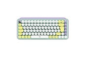 Tastatur - Logitech POP Keys Wireless Mechanical Keyboard With Emoji Keys - Daydream Mint - Tastatur - Nordisk - Grønn - 920-010732