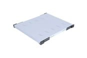 Rackskap - Triton PÓLKA 19 1U/550mm max.lad. 80kg RAC-UP-550 - RAC-UP-550-A4