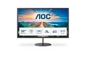 Skjerm - 32" AOC Q32V4 - 2560x1440 (QHD) - 75Hz - IPS - Q32V4