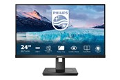 Skjerm - 24" Philips 243S1/00 - 1920x1080 (FHD) - 75Hz - IPS - 65W USB-C - 243S1/00