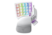 Tastatur - Razer Tartarus Pro Mercury - Gamingtastatur - Uten numpad - Engelsk (USA) - Hvit - RZ07-03110200-R3M1