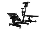 Gamingstol - Arozzi Velocità - gaming chair wheel/pedals stand - metal - black Gaming stol hjul / pedaler stand - Metall - VELOCITA-BLACK