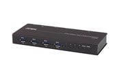 USB-hub - ATEN US3344I USB-hub - 4 porter - Svart - US3344I