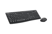 Tastatur - Logitech MK295 Silent - keyboard and mouse set - QWERTZ - Czech - graphite - Tastatur & Mussett - Tsjekkisk - Svart - 920-009808