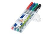 Skrive- & Tegneverktøy - Staedtler Universal pen Lumocolor non-p M 4pc - 315 WP4