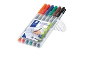 Skrive- & Tegneverktøy - Staedtler Universal pen Lumocolor non-p M 6pc - 315 WP6