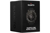 Smartklokke, Smartwatch & Sportsklokke - Suunto Core Alpha Stealth - Black - SS050504000