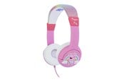 Hodetelefoner - OTL Peppa Pig Rainbow Glitter - Barnehodetelefoner - Volumbegrenset 85dB max - PP0776