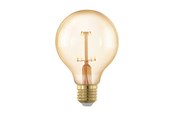 LED-lyspære - EGLO LED-lyspære G80 Globe 4.5W/822 400 lumen amber 3-step E27 - 113045