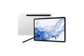 iPad & Nettbrett - Samsung Galaxy Tab S8 128GB - Silver - SM-X700NZSAEUB