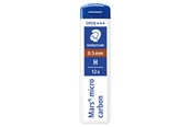 Skrive- & Tegneverktøy - Staedtler Mech.pen.lead Mars micro 0.5 H 12 x 12 pcs - 250 05-H