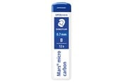 Skrive- & Tegneverktøy - Staedtler Mech.pen.lead Mars micro 0.7 B 12 x 12 pcs - 250 07-B