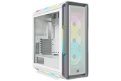 Kabinett - Corsair iCUE 5000T RGB - White - Kabinett - Miditower - Hvit - CC-9011231-WW