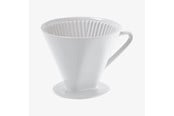 Kaffe & Espresso - Cilio Kaffetrakt porselen størrelse 6, hvit - C105179