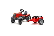 Kjøretøy - Falk Tractor with trailer Massey Ferguson - 808-150