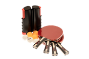 Fotball & Ballspill - Nordic Games Table tennis set with adjustable net 4 rackets and 6 balls - 809-033