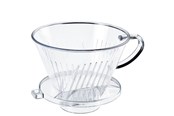 Kaffe & Espresso - Cilio Kaffefilterstørrelse 4 plast inkl. måleskje - C345049