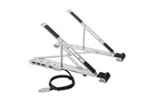 Kabinett tilbehør (kjølepasta mv.) - Targus Portable Stand with Integrated USB-A Hub - AWU100205GL
