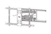 Veggmontering, AV-braketter & AV-møbler - Neomounts Select - Max 60 kg - recommended for 86" - WL40S-850BL18
