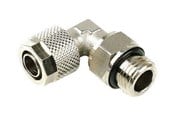 DIY Vannkjøling - Alphacool Screw angle AG 1/4' on 10/8mm liquid cooling system connecting adapter - 16405