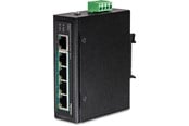 Switch/splitter - TRENDnet TI-PE50 5-Port Industrial Fast Ethernet PoE+ DIN-Rail Switch - TI-PE50