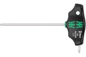 Håndverktøy - Wera 454 T-handle hexagon screwdriver Hex-Plus 2 x 100 mm - 5023330001