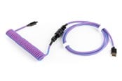 Tastatur - DUTZO Coiled Aviator Micro-USB B cable - Purple - Oppgrader tilbehør - Lilla - DCA-UMB-PUR
