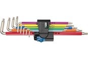 Verktøy - Wera 3967/9 TX SXL Multicolour HF Stainless 1 L-key set w/ holding function stainless 9 pieces - 05022689001