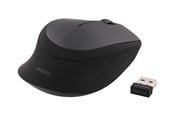 Mus - Deltaco MS-460 - Mouse optical 3 buttons wireless USB Black - Mus - Optisk - 3 knapper - Svart - MS-460