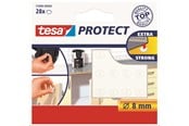 Tape & Lim - tesa Protect Anti-noise / Anti-slip pads Ø 8mm Transparent - 57898-00000-01