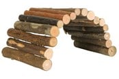 Smådyr - Trixie Flexible Bark Wood Bridge Small Animals 28x17cm - TX62152