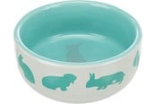 Smådyr - Trixie Keramikkskål for smådyr Assorterte farger Kaniner 250ml 11cm - TX60733