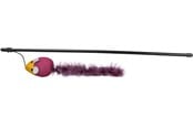 Katt - Trixie Katteleke Lekestang med Fugl og Bjelle Assorterte Farger 50cm - TX45289